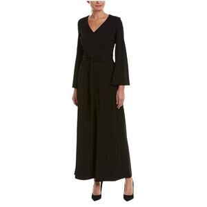 NWT Just...Taylor Black Split Sleeve Jumpsuit 1140MJ